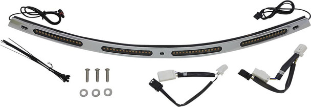 Custom Dynamics - CD-WT2-01-C - Windshield Trim - Chrome