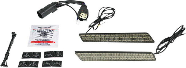 Custom Dynamics - CD-LATCH-DC4-S - Saddlebag Light - Smoke Lens