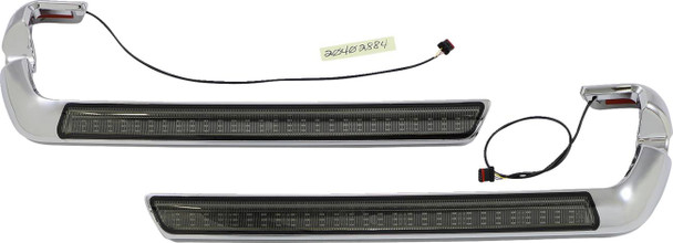 Custom Dynamics - CD-SB-SIDE-SC - Marker Light - Saddlebag - Smoke - Chrome