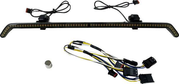 Custom Dynamics - CD-RG23-C-B - Fairing Vent - Turn Signals - Black - Smoke Lens