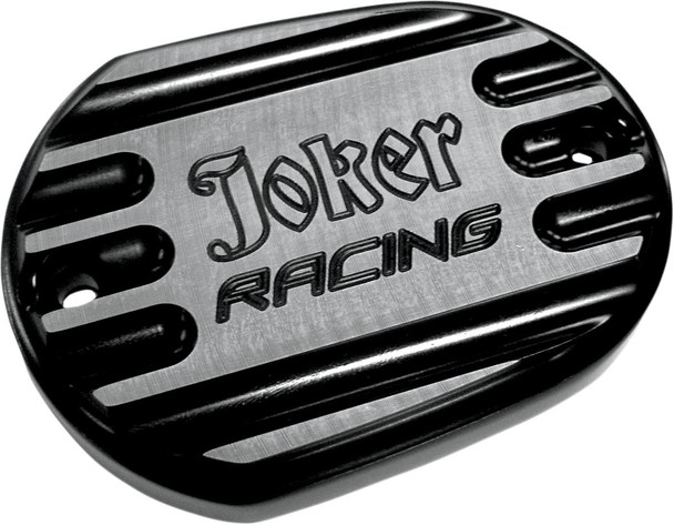Joker Machine - 10-381B - Front Brake Master Cylinder Cover - Joker Logo - Black