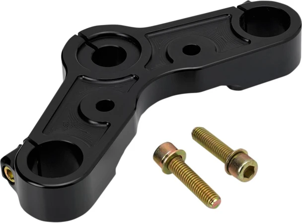 Joker Machine - 10-333B - Upper Triple Tree - Black Anodized - '10-'15 XL 1200X