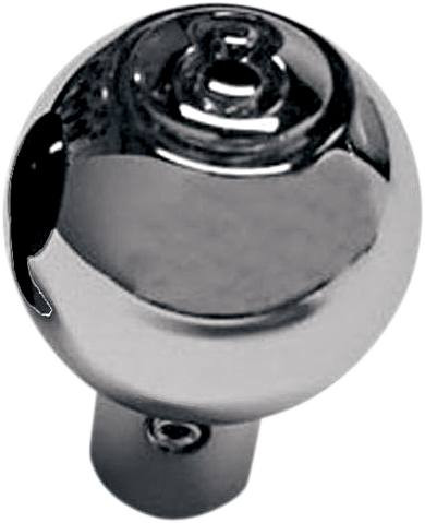 Joker Machine - 02-58 - Billet Choke Cable Knob - Eight Ball - Chrome
