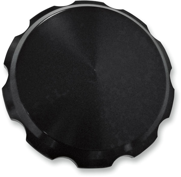 Joker Machine - 10-442B - Gas Cap - Smooth - Black - Harley-Davidson