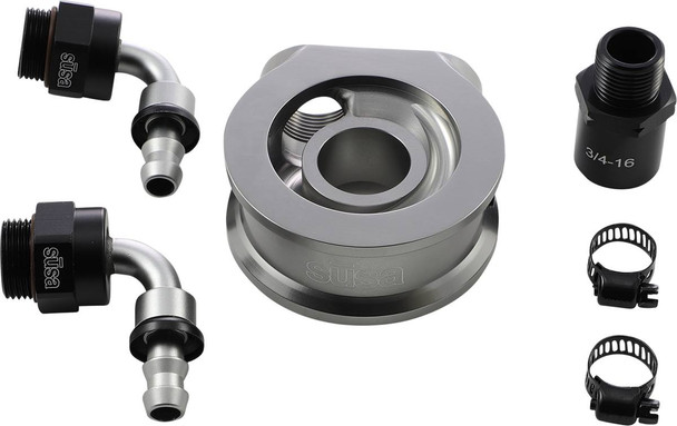 Jagg Oil Coolers - 4500 - Oil Filter Adapter - Big Twin/Sportster