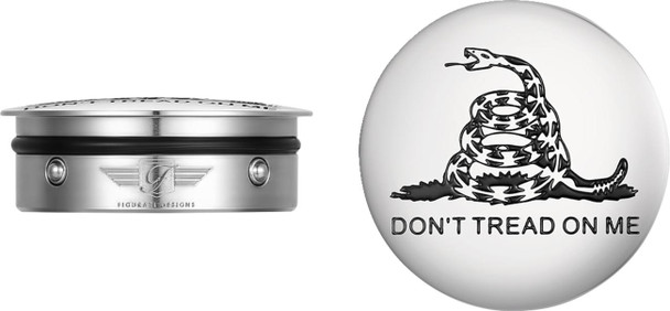 Figurati Designs - FD40-DTOM-SS - Swing Arm Covers - Don't Tread On Me - Custom
