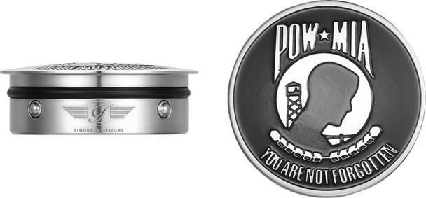 Figurati Designs - FD50-POW-SS - Swing Arm Covers - POW MIA - Custom
