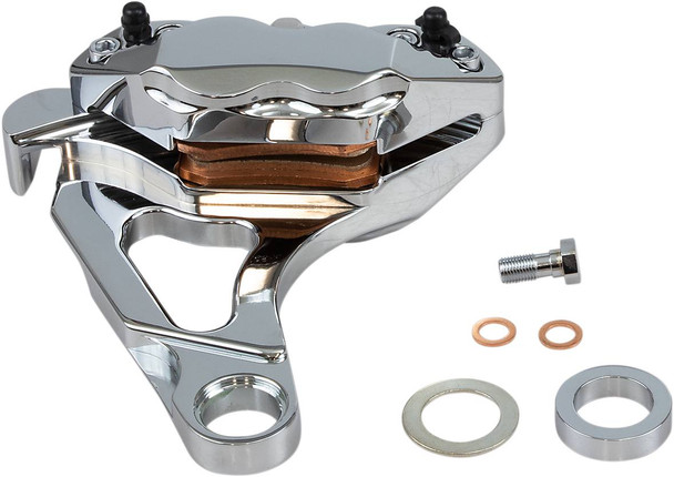 Hawg Halters - RKSTCC508A - 4-Piston Caliper - Rear - Chrome