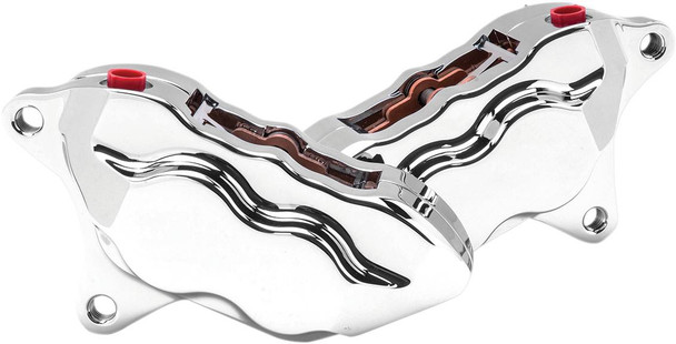Hawg Halters - FKDDCC5018 - 4-Piston Caliper - Dual Disc - Front - Chrome
