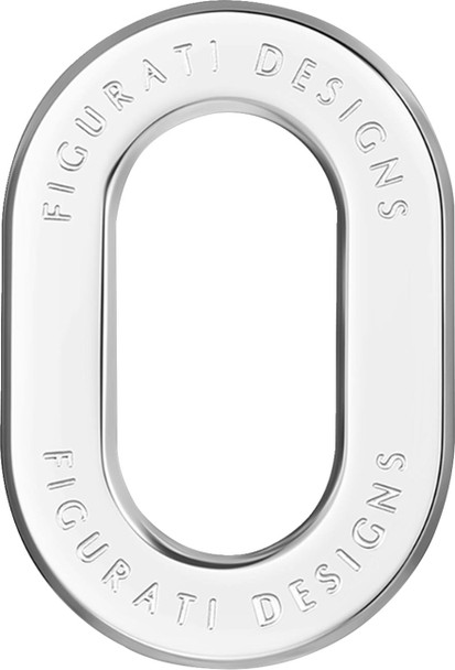 Figurati Designs - FD60-ANTRG-SS-LT - Antenna Ring - Left Rear Fender - Smooth - Chrome