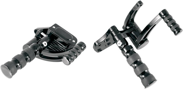 Gma Engineering By Bdl - GMA-FC-100-B - Forward Controls - Black - '86-'99 ST