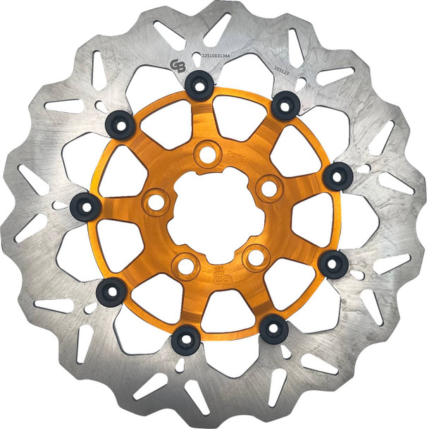 Gbrakes - DF681CW-O - Brake Rotor - Rear - Orange