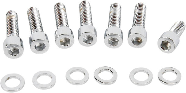 Gardner-Westcott - P-88-39 - Bolt Kit - Transmission Top Cover w/Sensor Mount - Socket-Head - Chrome