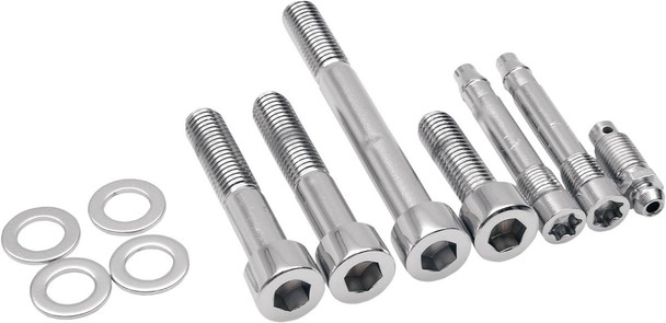 Gardner-Westcott - P-80-149 - Mounting Bolt Kit - Brake Caliper - Socket-Head - Rear - Softail