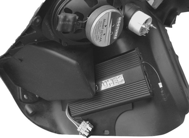 Hogtunes - RG4CH-AA - Amplifier Mounting Plate - '98-'13 Road Glide