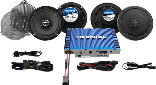 Hogtunes - QC ULTRA 4-RM - Speaker/Amp Kit - Ultra