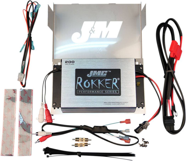 J & M - JMRA-2000HC06 - 200 W Amplifier Kit - '98-'13 FLHX/FLHT