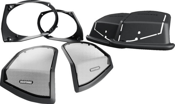 Hogtunes - Retro Lid-AA - Cut In Lid Kit - for 6"x9" Speakers