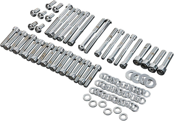 Gardner-Westcott - P-10-16-01 - Bolt Kit - Side Cover - Socket-Head - Chrome Gardner-Westcott - P-10-16-01 - Bolt Kit - Side Cover - Socket-Head - Chrome