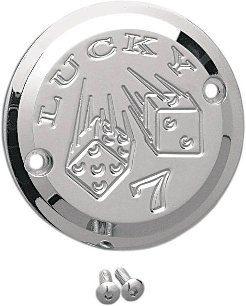 Joker Machine - 921102L - Points Cover - Lucky 7 - 2 Hole - Chrome