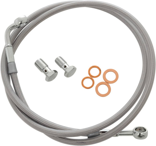 Goodridge - HD9209-J - Brake Line Kit - Softail/Dyna