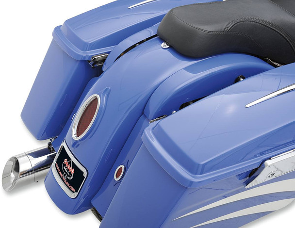 Klock Werks - KWS-01-0004 - Saddlebag Upper Covers - Smooth