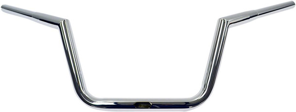 La Choppers - LA-7312-60 - 1-1/4" Hefty Twin Peaks Handlebar - 8" - Chrome
