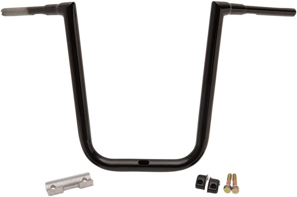 La Choppers - LA-7313-69B - 1-1/2" Grande Twin Peaks Touring Handlebar - 19" - Black