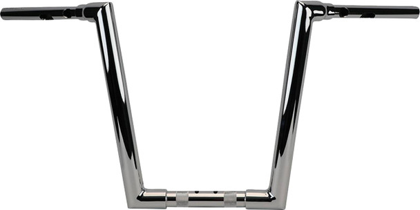 La Choppers - LA-7318-14 - 1-1/2" Grande Twin Peaks Touring Handlebar - 14" - Chrome