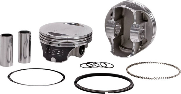 Kb Performance - KB904C.STD - Piston Kit - 3.875" Standard - 9.25:1 CR - Big Bore - 95" Twin Cam