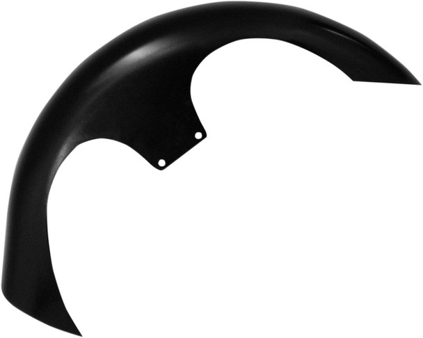 Klock Werks - KWF-01-0248 - Shank Front Fender Kit - For Raked Trees - Black - Steel - 23"