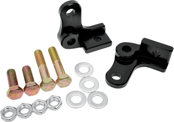 La Choppers - LA-7500-00 - Lowering Kit - Rear - Lowers 1" - Black Powder Coated - '00-'04 XL