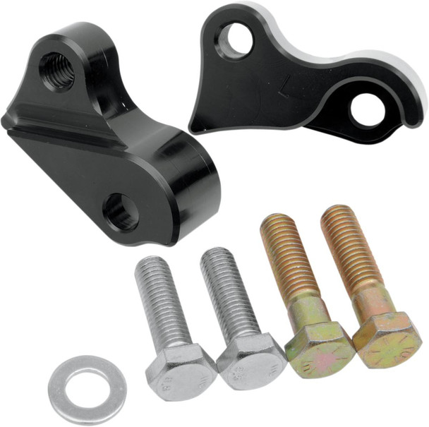 La Choppers - LA-7590-05 - Rear Lowering Kit - Black Powder Coated - '02-'08 V-Rod
