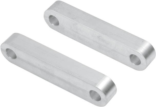 Klock Werks - KWFS-02-0104 - Hugger Front Fender Mounting Blocks - For 21" Wheels - Satin