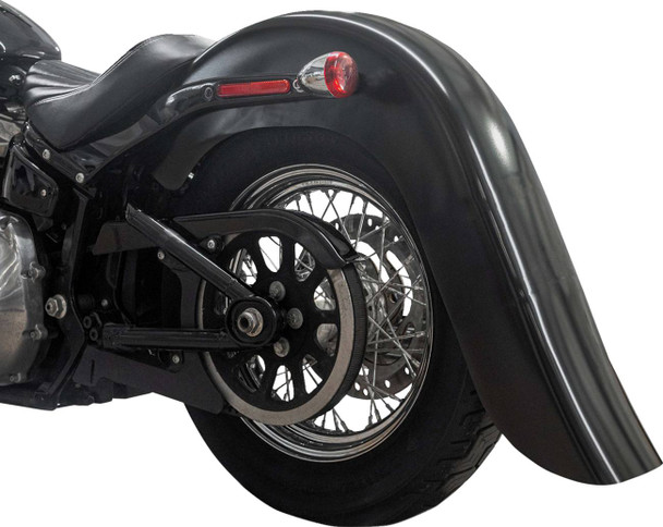 Klock Werks - KWF-02-0312 - Rear Fender - Vicla Smooth - 9" Extender Rear - Black