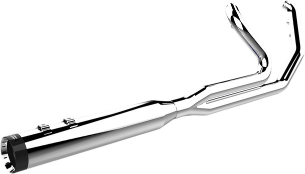 Khrome Werks - 200780 - 2-into-1 Outlaw Exhaust System - Chrome