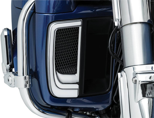 Kuryakyn - KUR5063 - Lower Grille - LED - Chrome