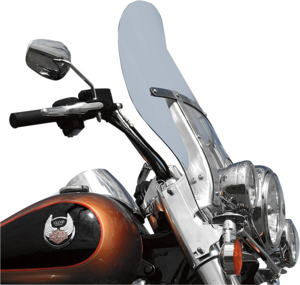 Klock Werks - KWW-02-0217 - Flare™ Windshield - 19-3/8" - Clear - FLHR