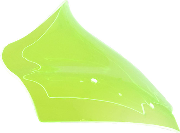 Klock Werks - KWW-01-0713 - Kolor Flare™ Windshield - 10" - Green Ice - FLTR