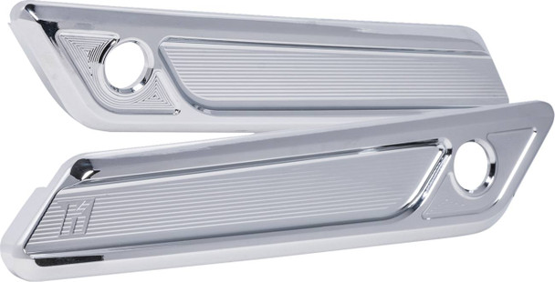 Kodlin Usa - K59491 - Saddlebag Latch Covers - Chrome - FLHX/FLTRX '23-'24