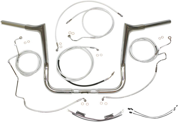 Magnum Shielding - 38834-412 - 1-1/4" Viking Handlebar Installation Kit - 12" - Sterling Chromite II®