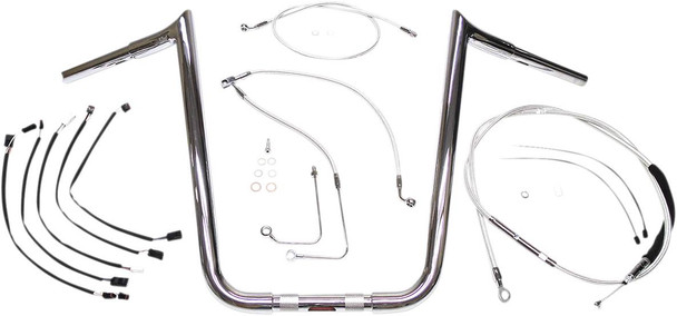 Magnum Shielding - 38878-314 - 1-1/4" Viking Handlebar Installation Kit - 14" - Sterling Chromite II®