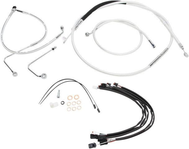 Magnum Shielding - 38878-114 - 1-1/4" Caliber Handlebar Installation Kit - Sterling Chromite II®