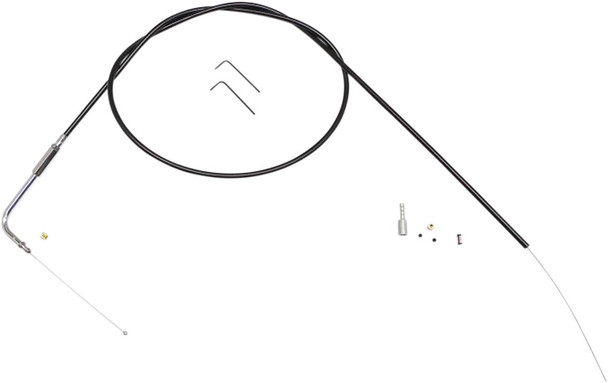 Magnum Shielding - 494629 - BYO™ Build Your Own™ Control Cable Kit - Idle - 90° - Black