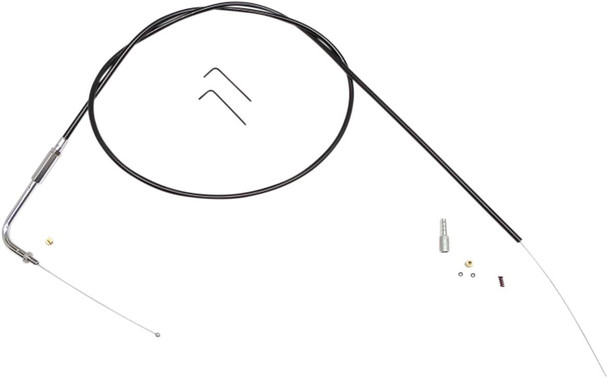 Magnum Shielding - 494639 - BYO™ Build Your Own™ Control Cable Kit - Idle - 90° - Black