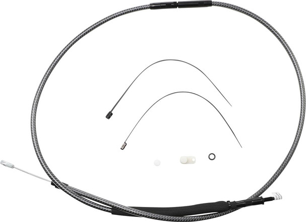 Magnum Shielding - 722810 - High-Efficiency Polished KARBONFIBR Clutch Cable - 66-11/16"