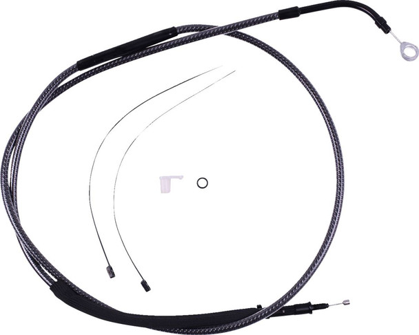 Magnum Shielding - 7236HE - High-Efficiency Polished KARBONFIBR Clutch Cable - 65-3/4"