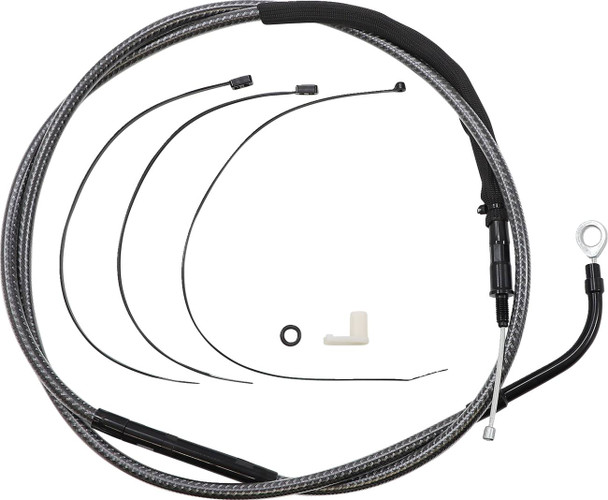 Magnum Shielding - 72364HE - High-Efficiency Polished KARBONFIBR Clutch Cable - 69-3/4"