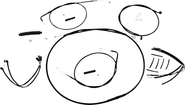 Magnum Shielding - 486271 - XR Handlebar Installation Kit - 12"-14" Ape Hanger Handlebars - Black