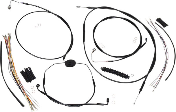 Magnum Shielding - 486321 - XR Handlebar Installation Kit - 12"-14" Ape Hanger Handlebars - Black